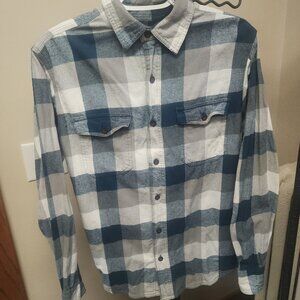 Flannel button down shirt